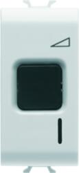 Gewiss ELETRONIC, BUTTON COMMAND REGULATOR - 230V ac 50/60Hz - RESISTIVE 60- 500W / INDUCTIVE 60-500VA - 1 MODULE - WHITE - CHORUS (GW10568)