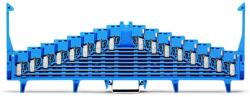 Wago 8-level terminal block for matrix patching; for 35 x 7.5 mounting rail; 1, 50 mm2; blue (727-123/003-000)