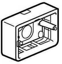 Legrand Doza Aparenta Pentru 3 Module Legrand Mosaic (080289)