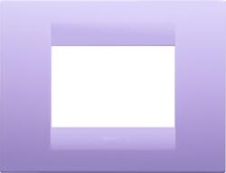 Gewiss Ornament GEO- tehnopolimer- 3 module- AMETHYST PURPLE - CHORUS (GW16403TA)