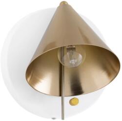 Somcasa Fehérarany fém fali lámpa Somcasa Nela 18 cm (00LP400202)