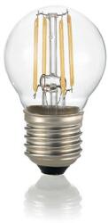 Ideal Lux Bec LED Sfera transparent, dulie E27, 4 W - 3000 K, lumina calda (101279 IDEAL LUX)