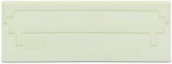 Wago Separator plate; 2 mm thick; oversized; light gray (284-342)