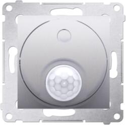 Simon Intrerupator cu releu si senzor de miscare, 8 (2) A, 230V, nec esita instalatie cu 3 fire, silver mat metalic (SKDCR10P.01/43)