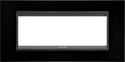 Gewiss Placa ornament Chorus LUX -Metalizat - 6 module- BLACK - CHORUS (GW16206XN)