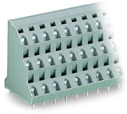 Wago Triple-deck PCB terminal block; 2.5 mm2; Pin spacing 7.5 mm; 3 x 16-pole; CAGE CLAMP®; 2, 50 mm2; gray (737-516)