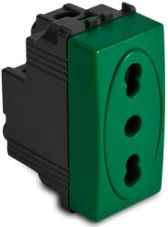 Master Priza 2P+T 10-16A , 1 modul, verde (31159V)
