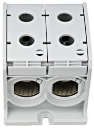 Schrack Clemă dublă (2*1p) Al-Cu, gri, 300mmp / 240mmp cu pin (IKA21716)