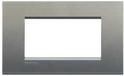 Bticino Placa ornament , 4 module, gri, living light, BTICINO (LNA4804AE)