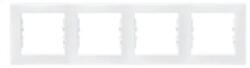 Schneider Rama orizontala, 4 posturi SEDNA SCHNEIDER, aluminiu (SDN5800760)