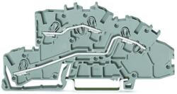 Wago Multilevel installation terminal block; 4 mm2; L/L; Push-in CAGE CLAMP®; 2, 50 mm2; gray (2003-7642)