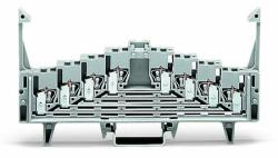 Wago 4-level terminal block for matrix patching; for 35 x 7.5 mounting rail; 1, 50 mm2; white (727-221/023-000)