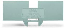 Wago Step-down cover plate; 1 mm thick; for 2-, 3- and 4-conductor terminal blocks; orange (284-344)