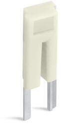 Wago Adjacent jumper for continuous commoning; insulated; 2-way; Nominal current 25 A; light gray (2002-400)