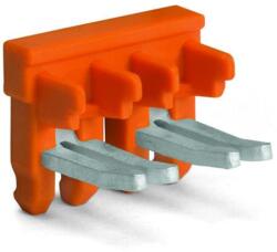 Wago Ajacent jumper for switching lever; insulated; 6-way; Nominal current 30 A; orange (2007-8446)