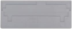 Wago Separator plate; 2 mm thick; oversized; gray (283-326)
