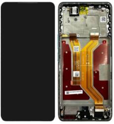 Honor Magic7 Lite, LCD kijelző érintőplexivel és előlapkeret, (0235AMMN), kék, Jade Cyan (SERVICE PACK) (GYÁRI) (0235AMMN)