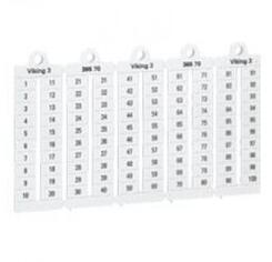 Legrand Eticheta Viking 3 - horizontal - pitch 6 mm - number from 11 to 20 (039516)