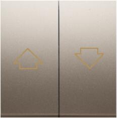 Simon Component dublu pentru mecanisme: SZP1M, gold mat metalic (SKDKZP1/44)