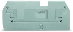 Wago Step-down cover plate; 1 mm thick; for 2-conductor 284-901 terminal blocks; gray (284-357)