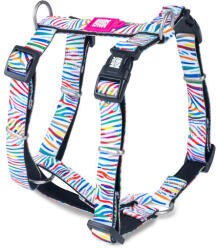 Max & Molly hám H XS Magic Zebra 33, 5-41cm / 10mm