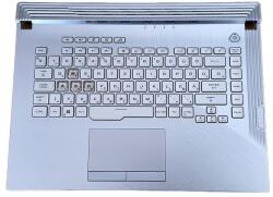 ASUS ROG Strix G15 G512LWS 90NR0342-R31HU0 8pin Multi-color háttérvilágítással (Multi backlit) burkolattal (topcase) magyar (HU) ezüst laptop/notebook billentyűzet gyári