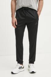Adidas melegítőnadrág M 3S TR RT PT fekete, mintás, JI8810 - fekete S