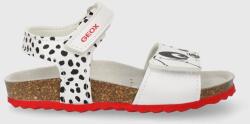 Geox gyerek szandál SANDAL CHALKI fehér - fehér 25