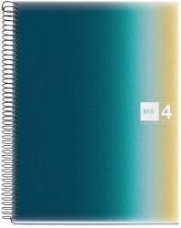 Miquelrius spirálfüzet, A4, 120 lap, vonalas, színregiszteres, Iceland (MR4261)