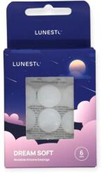 Lunesto Dopuri de urechi Lunesto Dream Soft din silicon, 6 perechi