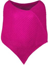 Bontis Kötött poncsó - Neon rózsaszín | unisex (L495-8)