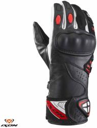 Ixon Manusi moto piele Ixon Thund MS - barbati, vara, racing, negru/rosu/alb (3002110831059)