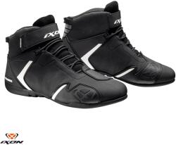Ixon Ghete moto Ixon Gambler WP MS - barbati, all season, impermeabile, roadster, negru/alb (5081110061015)