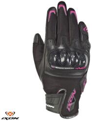 Ixon Manusi moto piele Ixon RS Rise Air LS - dama, vara, street/sport, degete tactile, negru (3001120151073)
