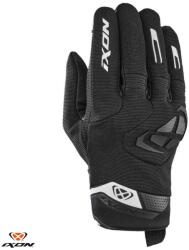 Ixon Manusi moto piele Ixon MIG 2 MS - barbati, vara, roadster, degete tactile, negru/alb (3001110901015)