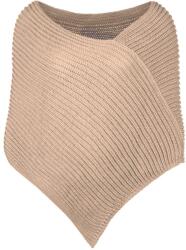 Bontis Poncho tricotat - Bej | uni (L495-1)