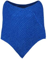 Bontis Kötött poncsó - Királykék melírozott | unisex (L495-4)