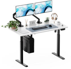 StableDesk Birou reglabil electric StableDesk, 1 motor, Touchscreen, Ridica 80 kg, Ergonomic, 3 Functii de Memorie, Sistem Anti-Coliziune, Timer, Inaltime 71-119 (SD-102-NE-R-AL-138x67)