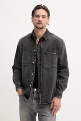 Calvin Klein farmering férfi, galléros, szürke, relaxed, J30J327558 - szürke M