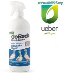 Ueber -Италия Екологичен спрей за прогонване на гълъби и други птици Go Back 750мл