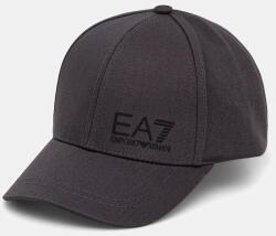 EA7 Emporio Armani pamut baseball sapka nyomott mintás, AF11989.7X000005 - szürke S