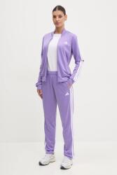 adidas melegítő szett 3-Stripes lila, női, JD2690 - lila XL