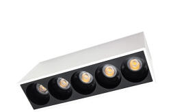 Surface Linear Light El-14 10w 4000k, White & Black (92el141040-whbk)