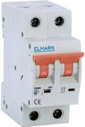 MINIATURE CIRCUIT BREAKER C62R 20A 2P 6kA CURVE C (41220R)