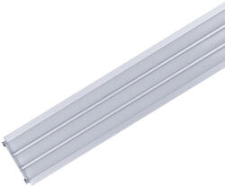  Elm950/2 Aluminium Profil Led Szalaghoz, Matt Takaróprofil, Süllyesztett Szerelésű 1 M (99acc31)