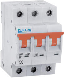  MINIATURE CIRCUIT BREAKER C63R 20A 3P 6kA CURVE C (41320R)
