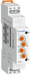  ELR-6 ASYMMETRIC RELAY 12-240V AC/DC 2ХSPDT 2x16A (50157)