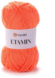 YARNART Etamin gyöngy fonal 458 Neon narancs