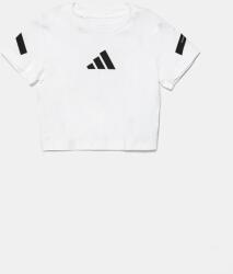 Adidas gyerek pamut póló fehér, JD1317 - fehér 140