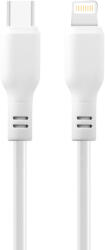 Maxlife MXUC-10 Type-C - Lightning kábel 27W 1m - fehér